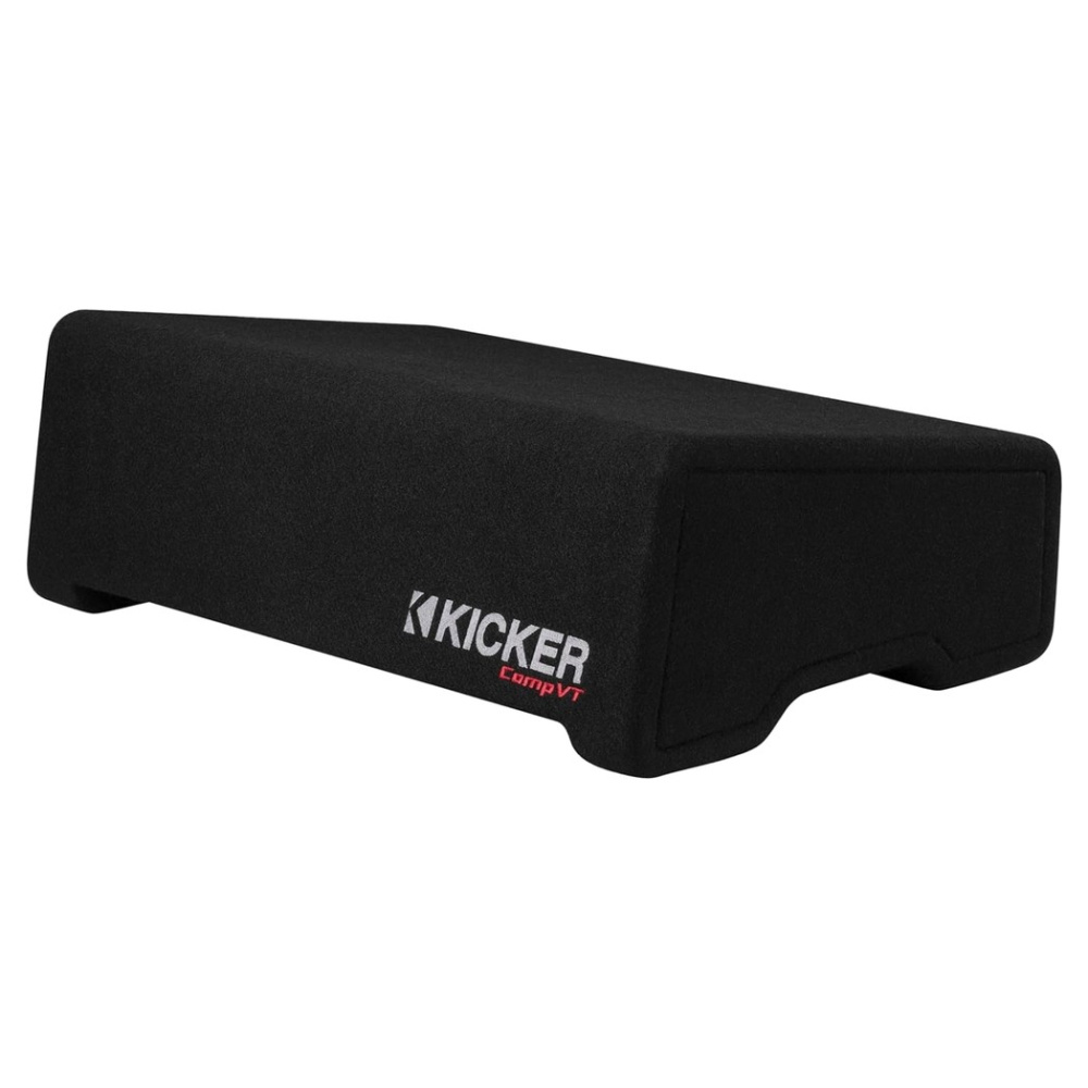Kicker CompVT CVTDF122, 12-calowa obudowa subwoofera skierowana głośnikiem w dół, 2 ohmy