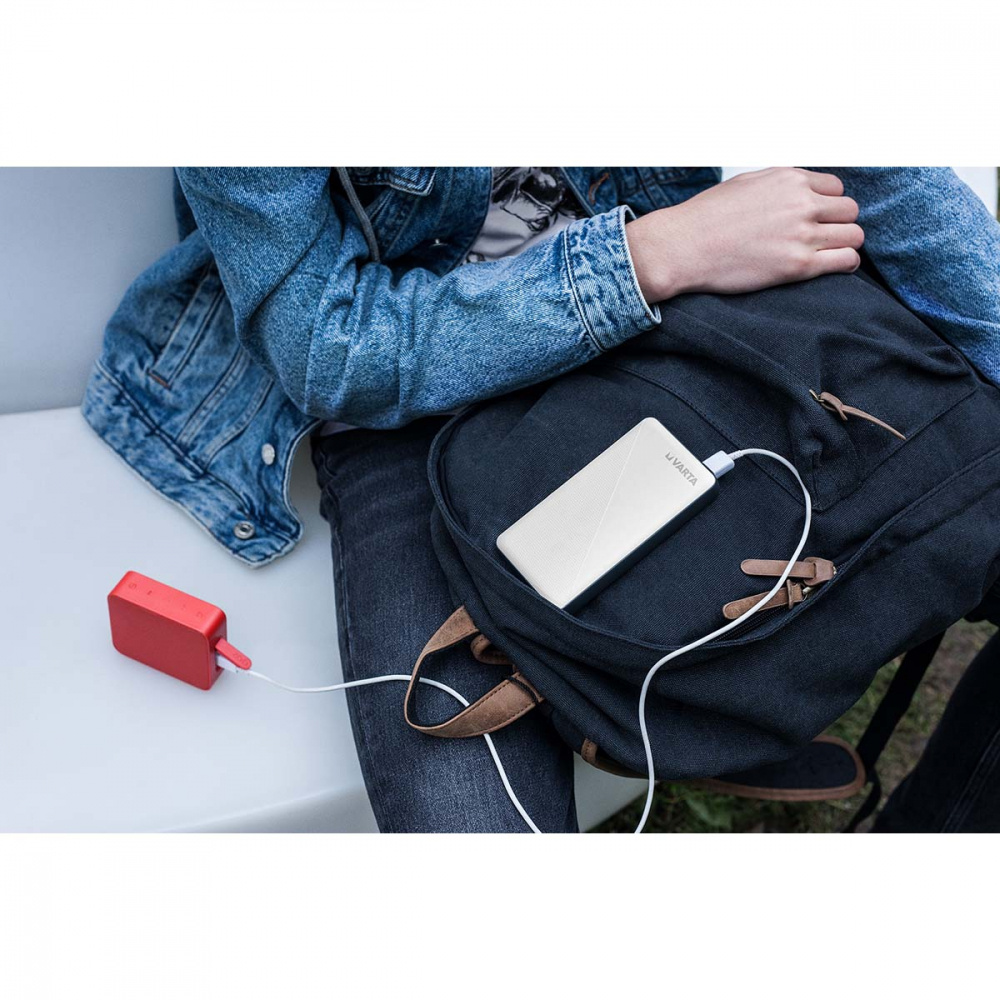 Powerbank Varta 20.000 mAh, wyjście USB-A i USB-C