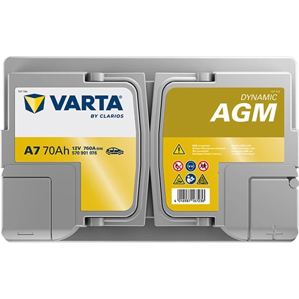 Varta Dynamic AGM 760A 70Ah, akumulator rozruchowy