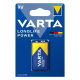 Varta Longlife Power 9V, bateria alkaliczna 9 V, 1 szt. Varta Longlife Power 9V, bateria alkaliczna 9 V, 1 szt.