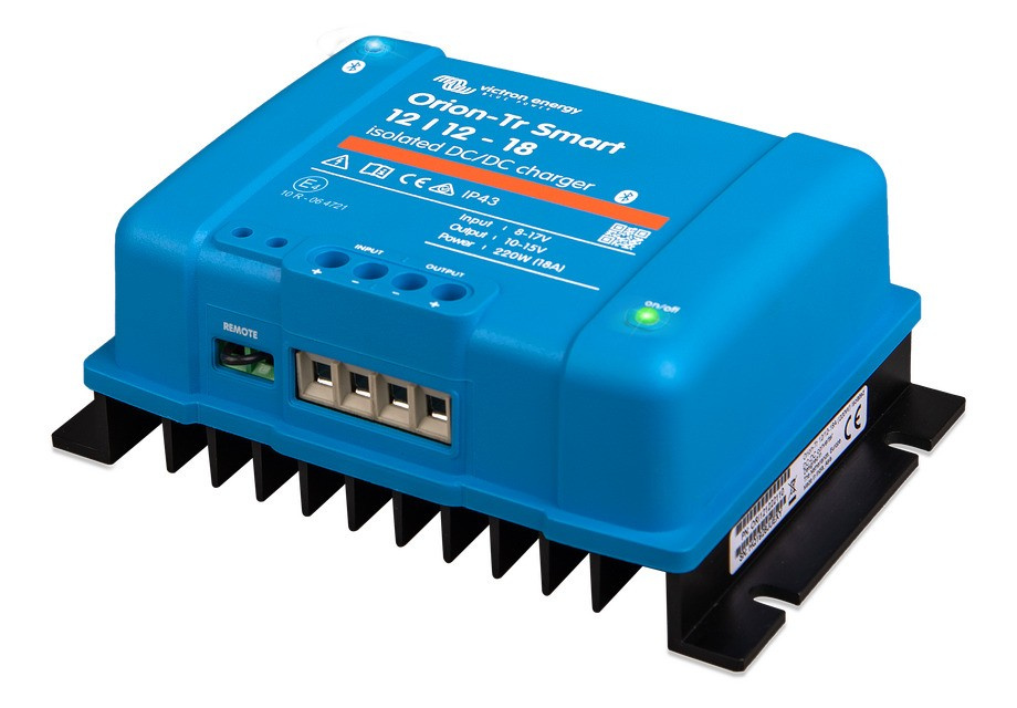 Ładowarka DC-DC Victron Orion-Tr Smart, 12V in 12V out, izolowana 18A