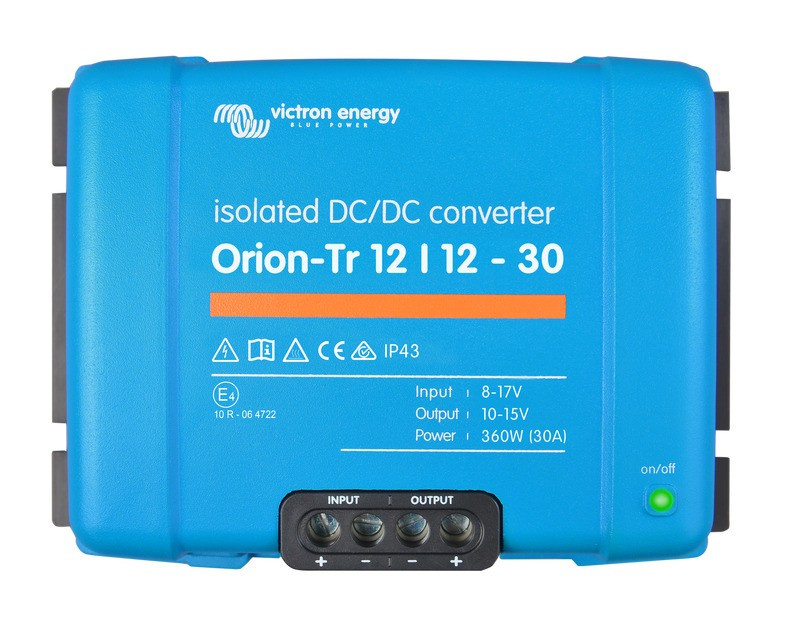 Przetwornik DC-DC Victron Orion-Tr, 12V in 12V out, izolowany 30A