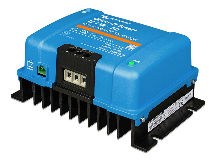 Victron Orion-Tr Smart ładowarka DC-DC, 12V in 12V out, nieizolowana 30A