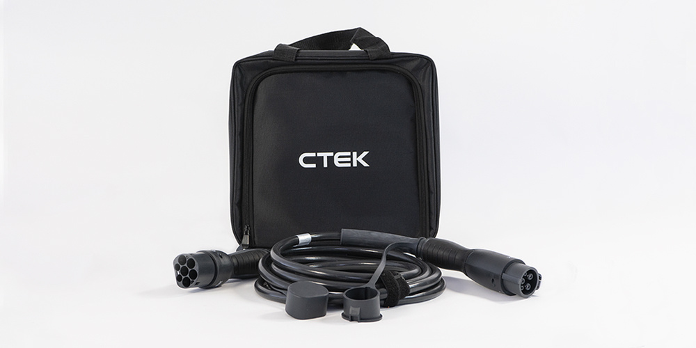 CTEK kabel do ładowania samochodu elektrycznego typ 1 do typ 2, 32A (7.4 kW)