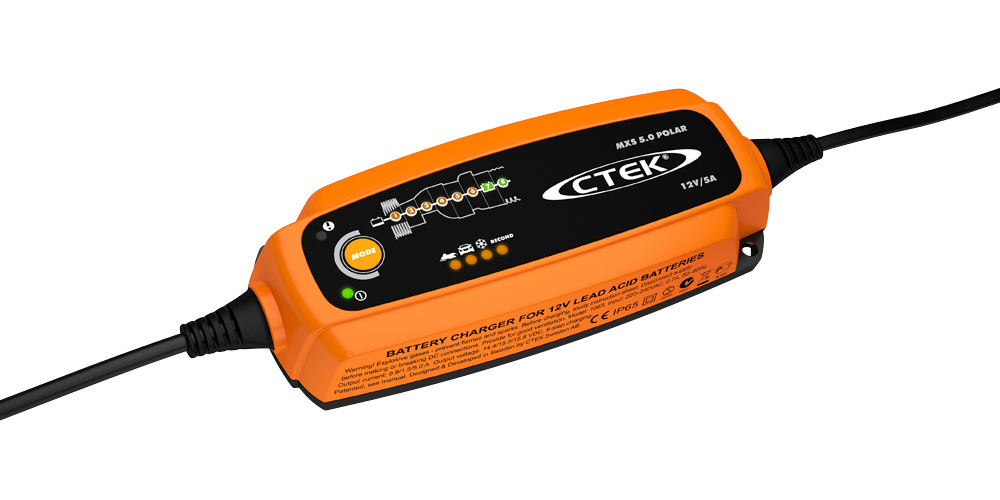 CTEK MXS 5.0 Polar Edition, ładowarka akumulatora dostosowana do zimnego klimatu