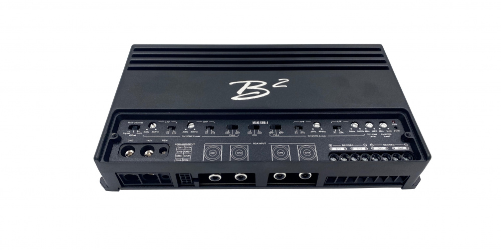 B² Audio Mani 600.4, kompaktowy wzmacniacz 4-kanałowy