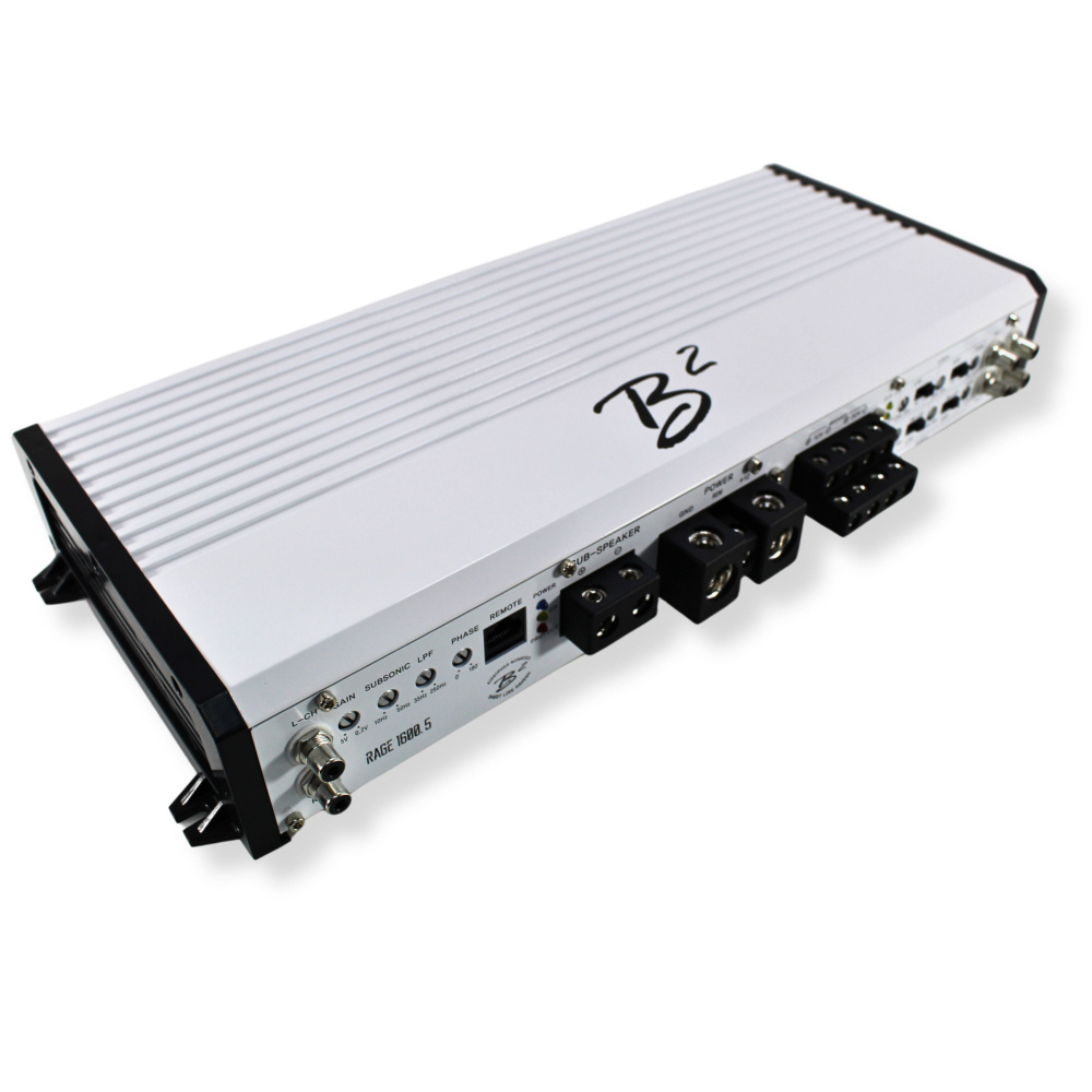 B2 Audio RAGE 1600.5, hybrydowy wzmacniacz 5-kanałowy
