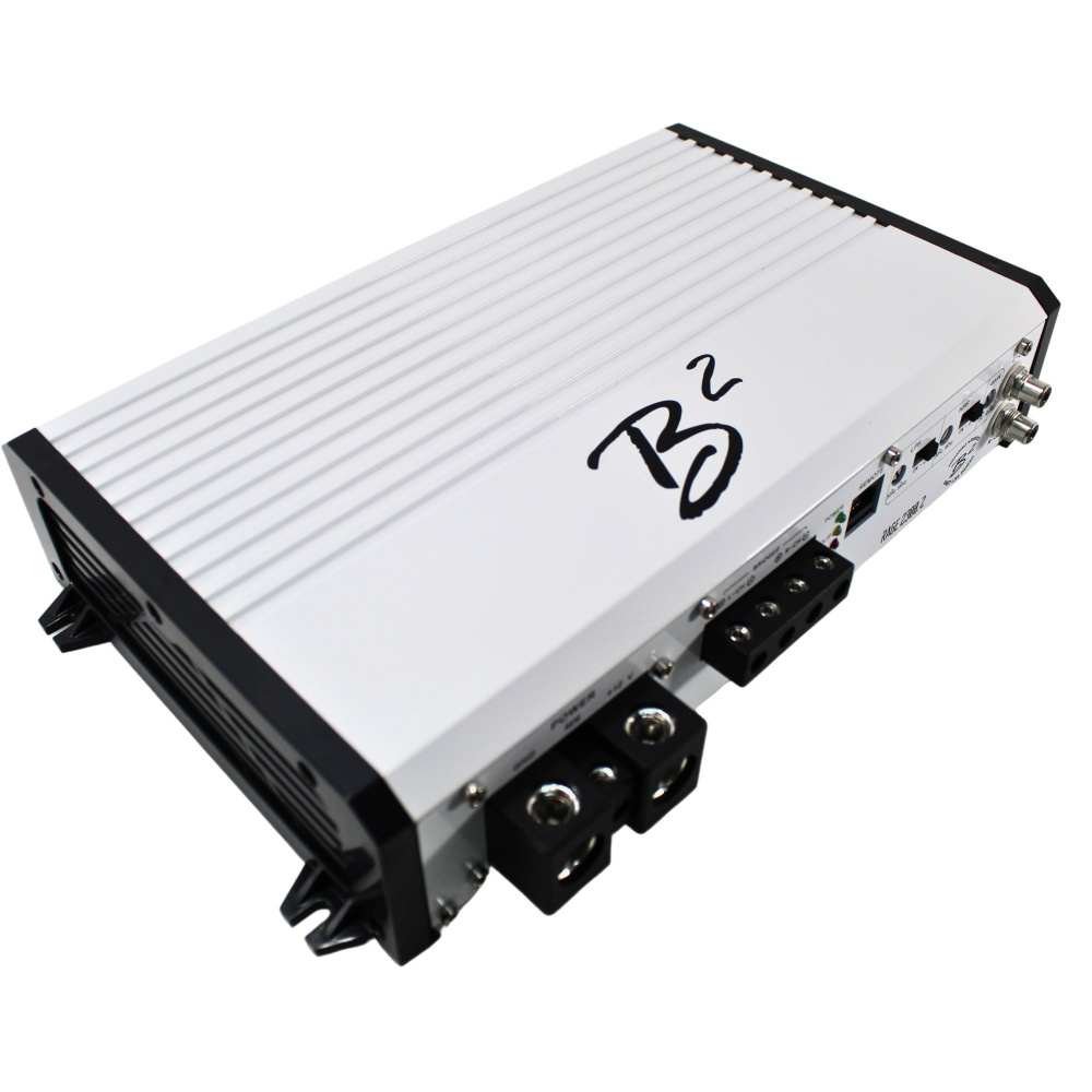 B2 Audio RAGE 2300.2, dwukanałowy wzmacniacz