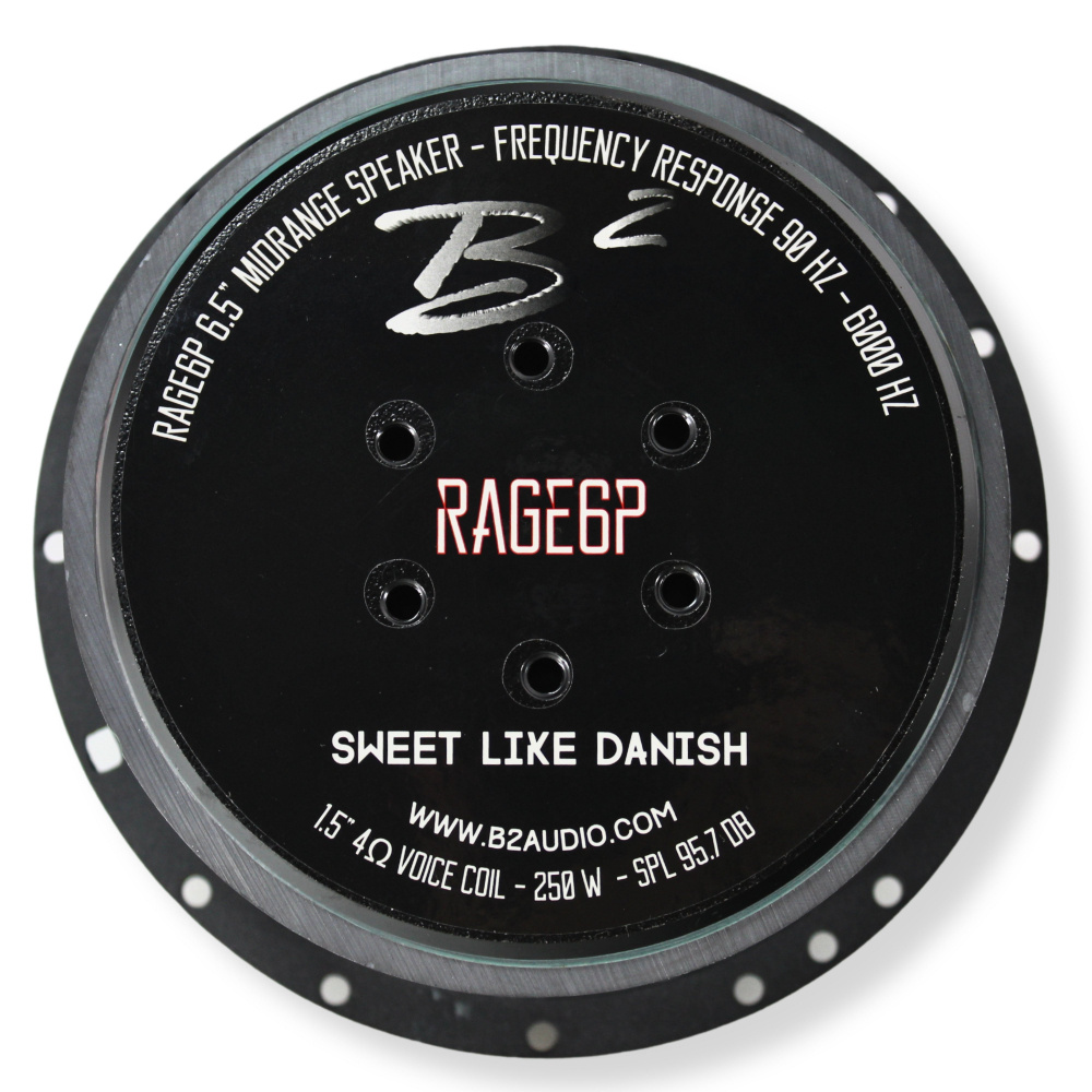 B² Audio RAGE 6P, 6,5-calowe midbasy