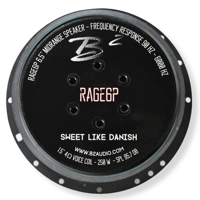 B² Audio RAGE 6P V3, 6,5-calowe midbasy