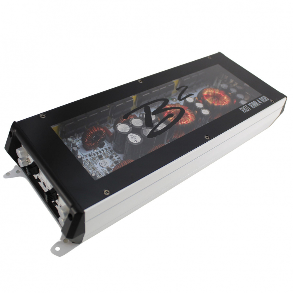 B2 Audio RIOT 1800.4 RGB, czterokanałowy wzmacniacz z podświetleniem RGB