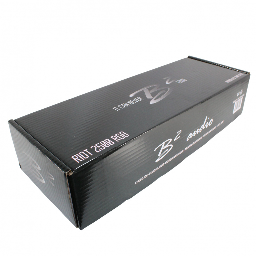 B2 Audio RIOT 2500 RGB, monoblok z podświetleniem RGB