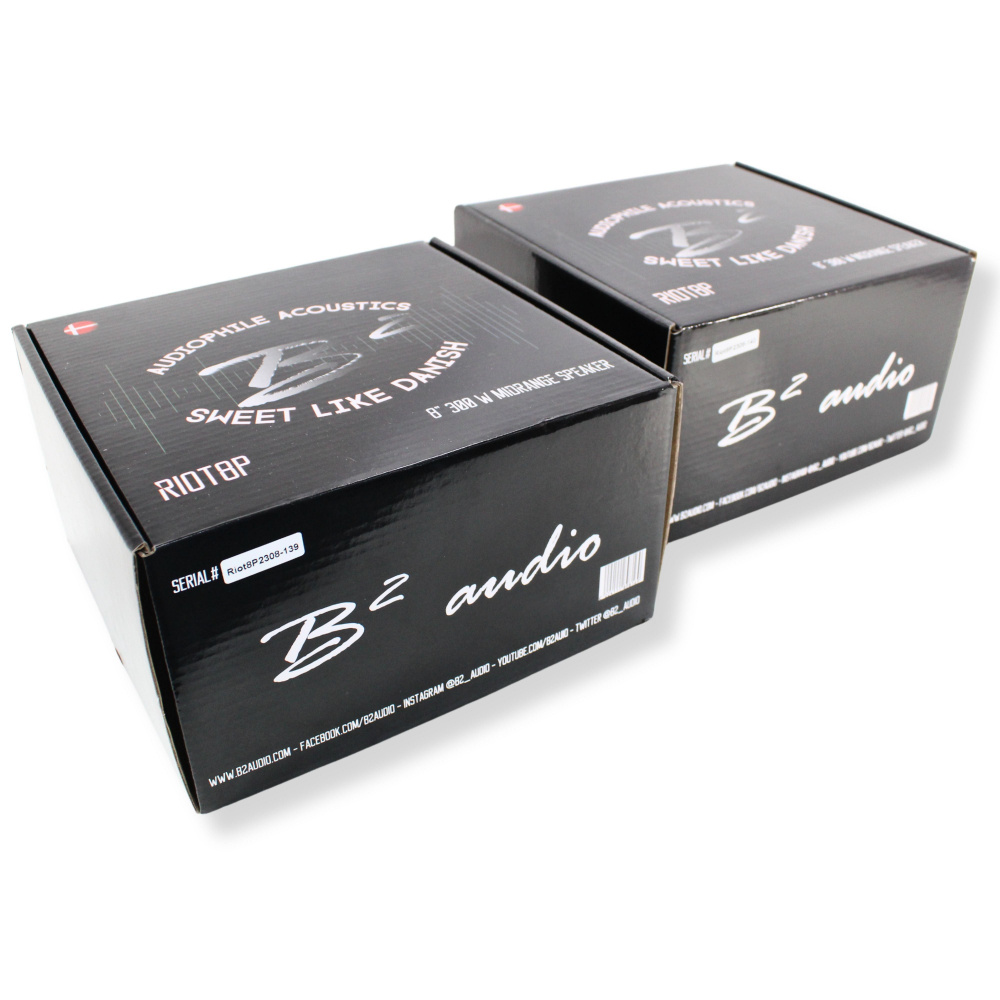 B² Audio RIOT 8P, 8-calowy midbas
