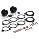 Rockford Fosgate Punch P1V2-3, 3,5-calowe głośniki koncentryczne 3-drożne, para Rockford Fosgate Punch P1V2-3, 3,5-calowe głośniki koncentryczne 3-drożne, para