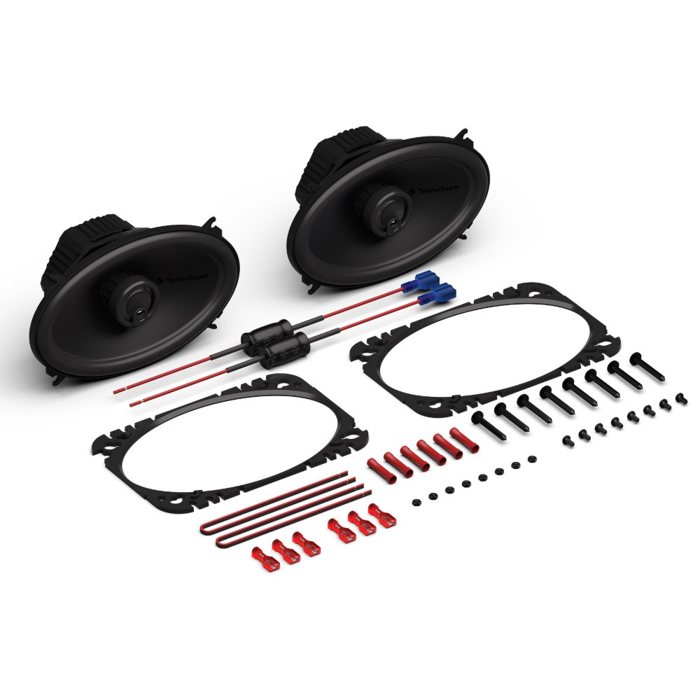 Rockford Fosgate Punch P1V2-46, 4x6-calowe 3-drożne głośniki koncentryczne, para