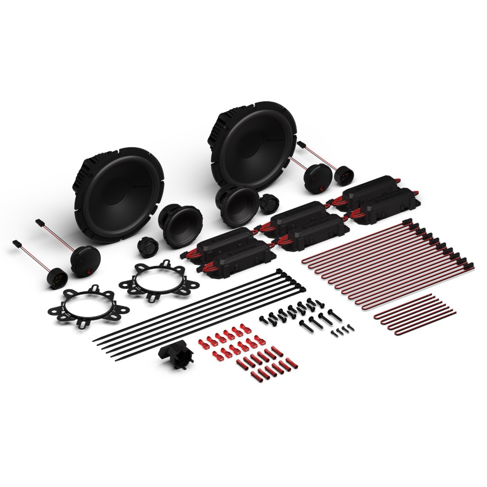 Rockford Fosgate Punch P3V2-65, 3-drożny zestaw komponentowy 6.5 cala