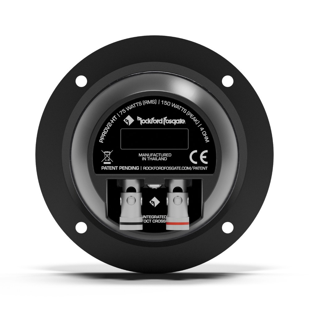 Rockford Fosgate Punch Pro PPROV2-HT, kompaktowe głośniki wysokotonowe tubowe, para