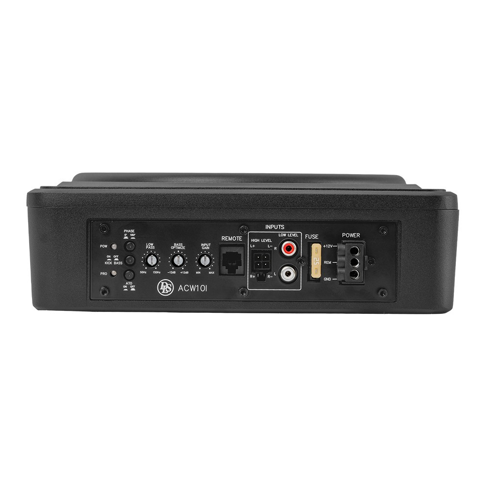 DLS ACW10i, kompaktowy subwoofer pod fotel