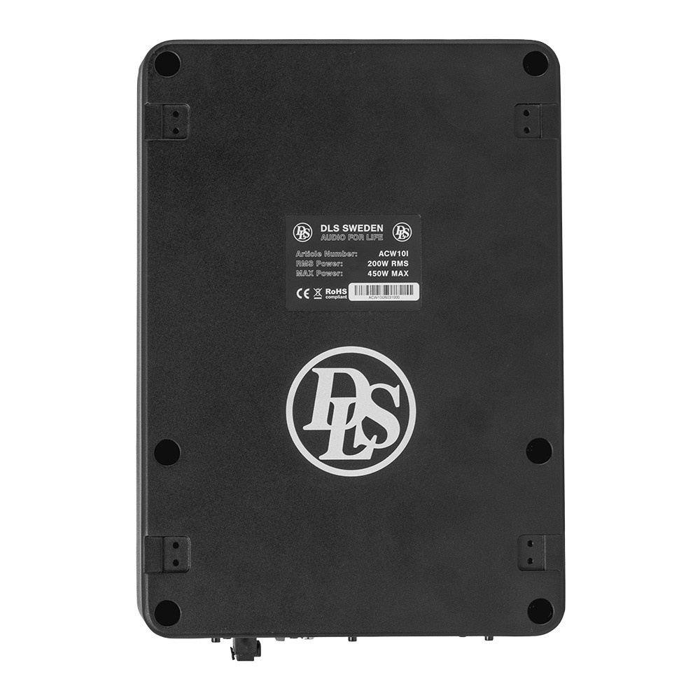 DLS ACW10i, kompaktowy subwoofer pod fotel