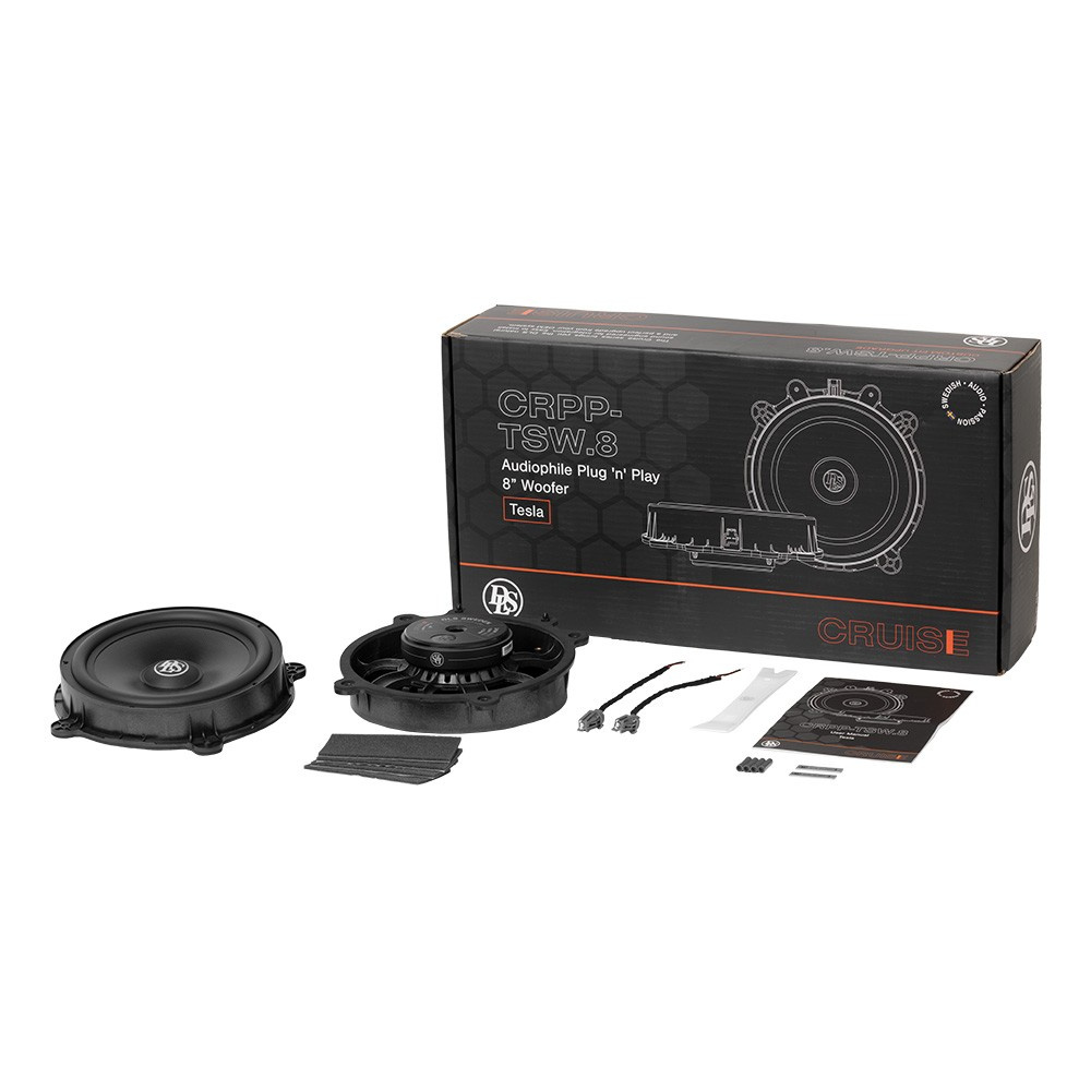 DLS Cruise CRPP-TSW.8, dopasowany do modelu subwoofer do Tesla Model 3 & Y