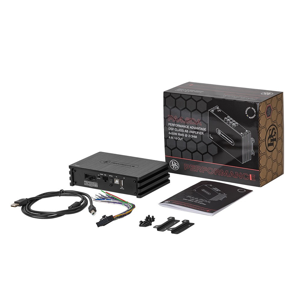 DLS PA4.6DA, 6-kanałowy DSP ze wbudowanym wzmacniaczem i Bluetooth