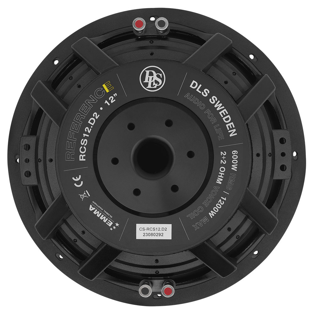 DLS Reference RCS12.D2, smukły 12-calowy subwoofer