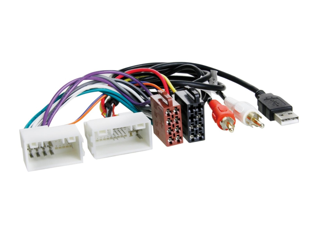 Wiązka ISO Hyundai/Kia 24Pin/18Pin USB/AUX