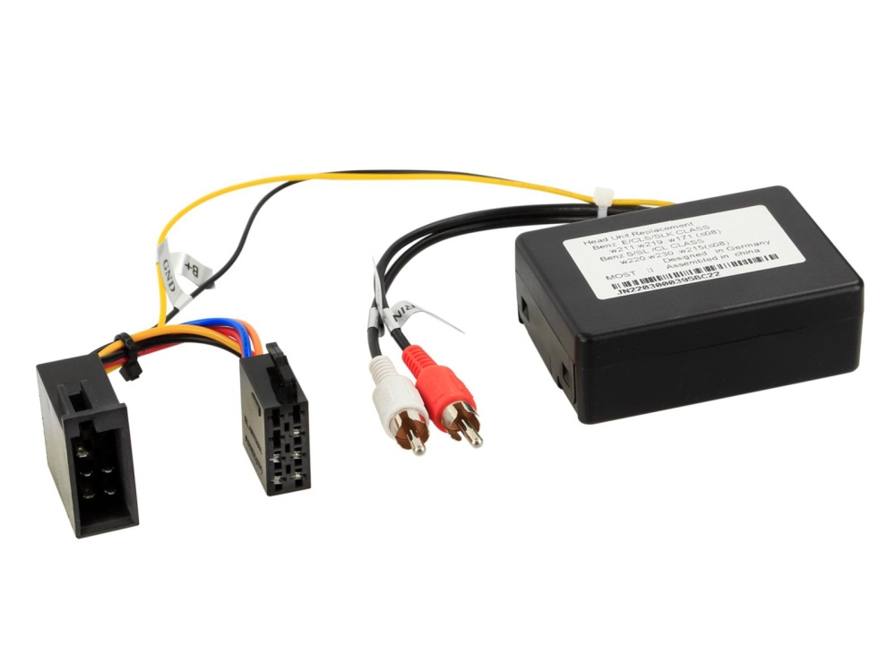 Aktywny adapter systemowy Mercedes MOST>RCA