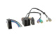 Aktywny adapter systemowy VW ISO/10Pin ISO>Cinch/kable Aktywny adapter systemowy VW ISO/10Pin ISO>Cinch/kable