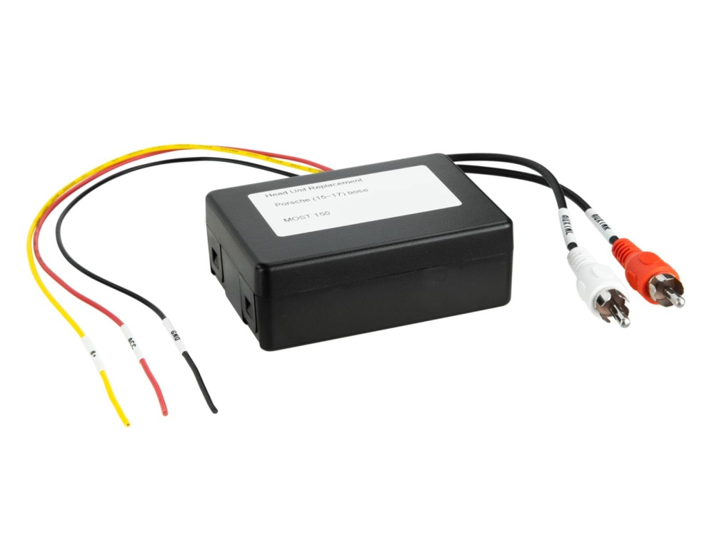 Aktywny adapter systemowy Porsche PCM4.0 MOST>RCA