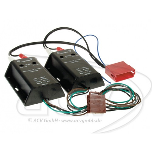 W pełni aktywny adapter systemowy BOSE Audi - pojedynczy DIN