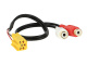 Adapter AUX Alfa 159/Fiat Grande Punto, 6-pin Mini-ISO Adapter AUX Alfa 159/Fiat Grande Punto, 6-pin Mini-ISO