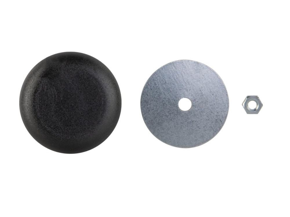 Zaślepka otworu antenowego Ø40 mm czarna