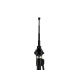Antena teleskopowa AM/FM uniwersalna, czarna Ø29 mm Antena teleskopowa AM/FM uniwersalna, czarna Ø29 mm