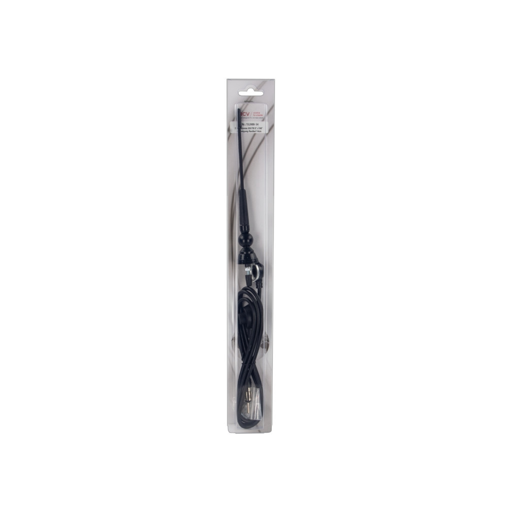 ACV Antena dachowa AM/FM elastyczna 14 cm