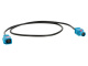 Przedłużenie kabla antenowego Fakra(m)>Fakra(f), 50 cm Przedłużenie kabla antenowego Fakra(m)>Fakra(f), 50 cm