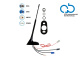 Antena dachowa AM/FM DAB+ GNSS aktywna 12V Antena dachowa AM/FM DAB+ GNSS aktywna 12V