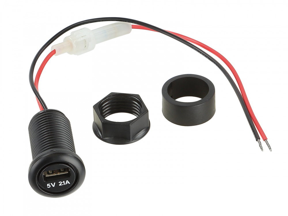 USB 12V > 5V / 2.1A gniazdo USB do ładowania