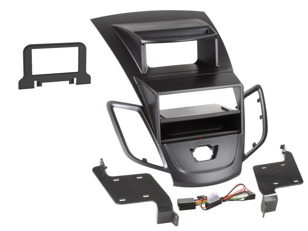ACV ramka montażowa 2-DIN Ford Fiesta, czarny