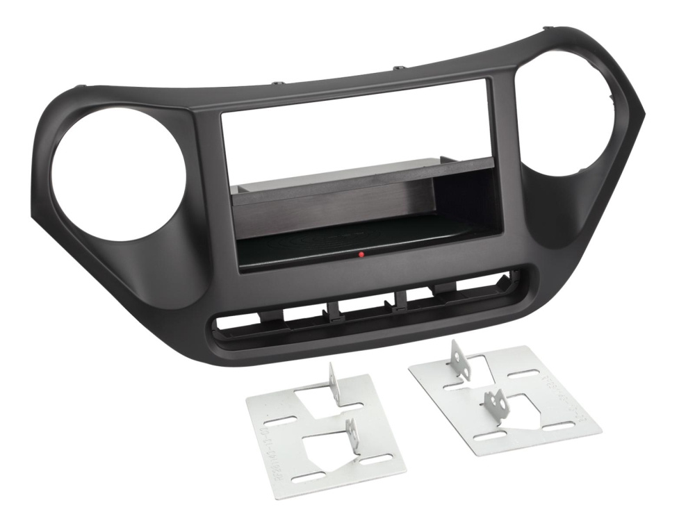Panel fasadowy 2-DIN Hyundai i10, czarny