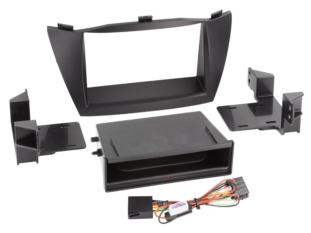 2-DIN ramka montażowa INBAY Hyundai IX35, czarny