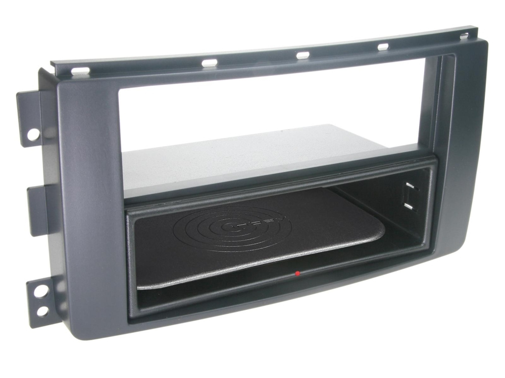 INBAY ramka montażowa 2-DIN Smart ForTwo/ForFour, czarny