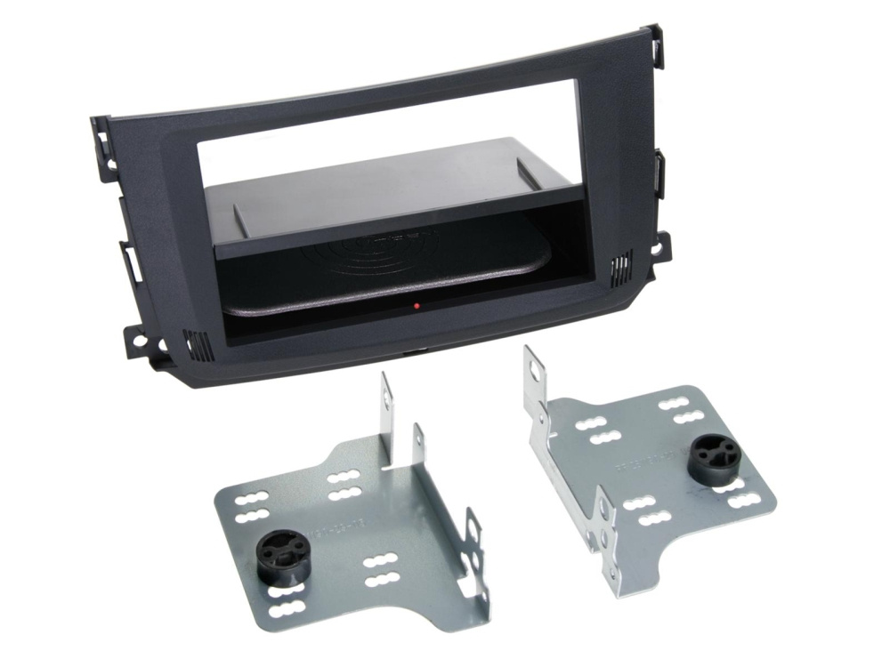 Ramka montażowa 1-DIN Smart ForTwo, czarny
