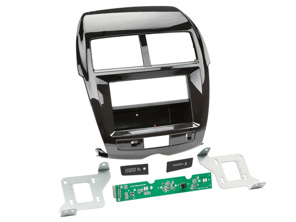 Panel czołowy 2-DIN Citroen/Peugeot
