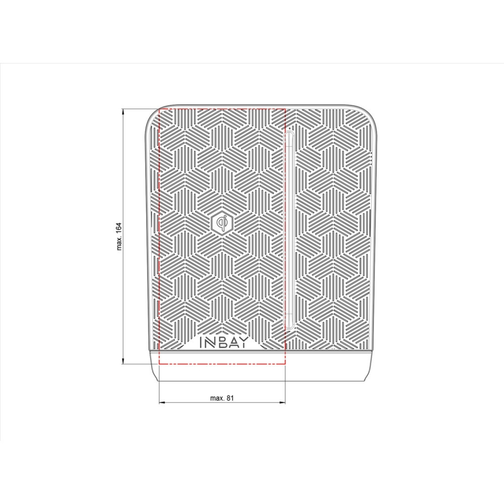 INBAY® Pocket Opel Zafira C, 15W