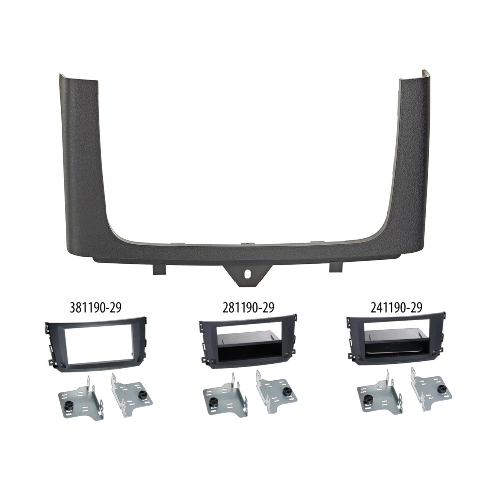 Rama montażowa 2-DIN Smart ForTwo 2010-2015