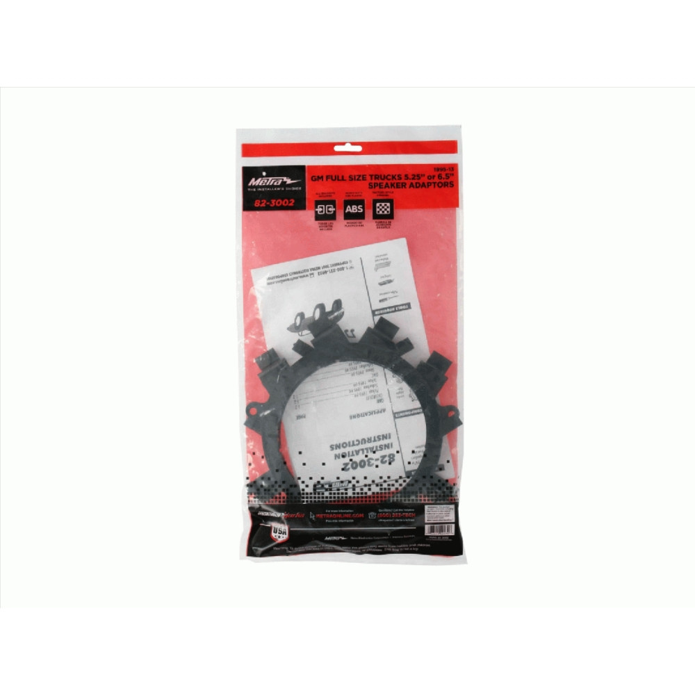 Adapter głośnikowy GM różne pojazdy, Ø165mm