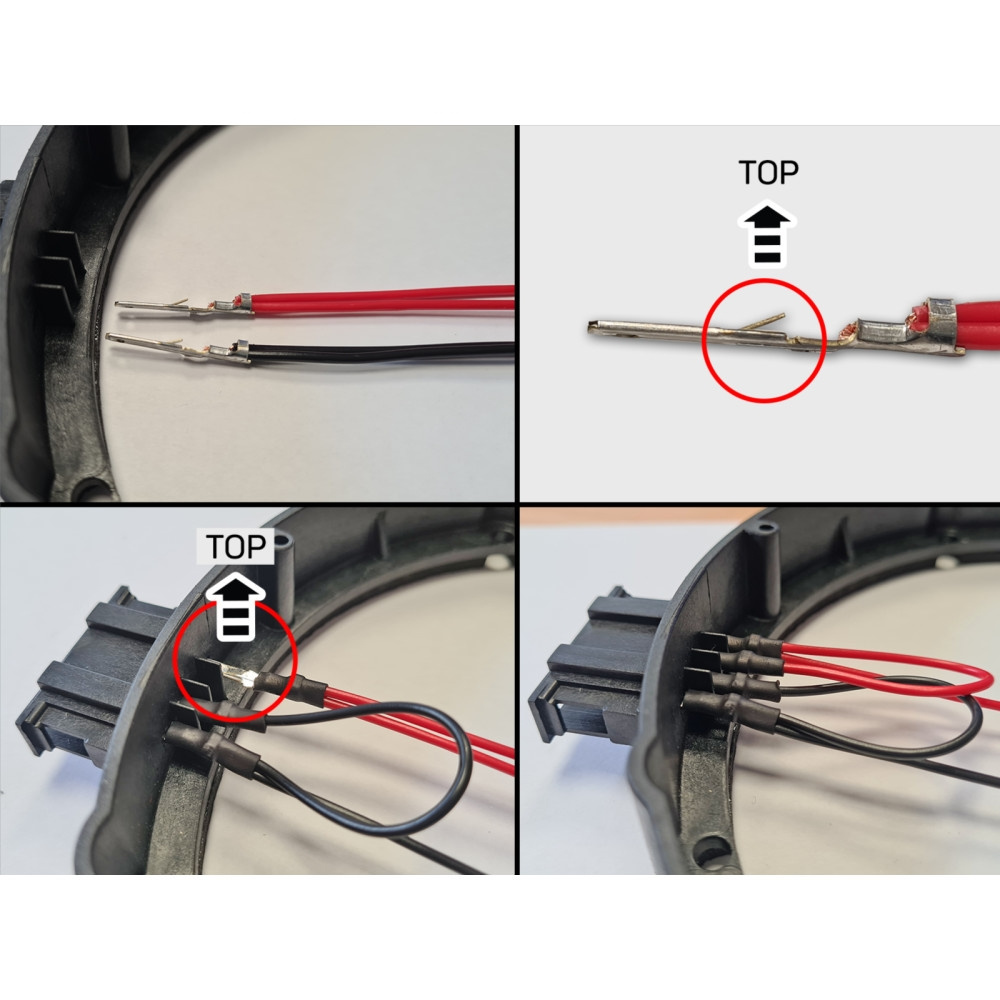 Adapter głośnikowy Audi/Skoda/VW Ø165mm