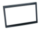 Ramka montażowa 2-DIN Citroen/Fiat/Peugeot/Toyota, czarna Ramka montażowa 2-DIN Citroen/Fiat/Peugeot/Toyota, czarna