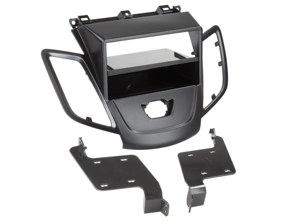 Ramka montażowa 2-DIN Ford Fiesta, czarna